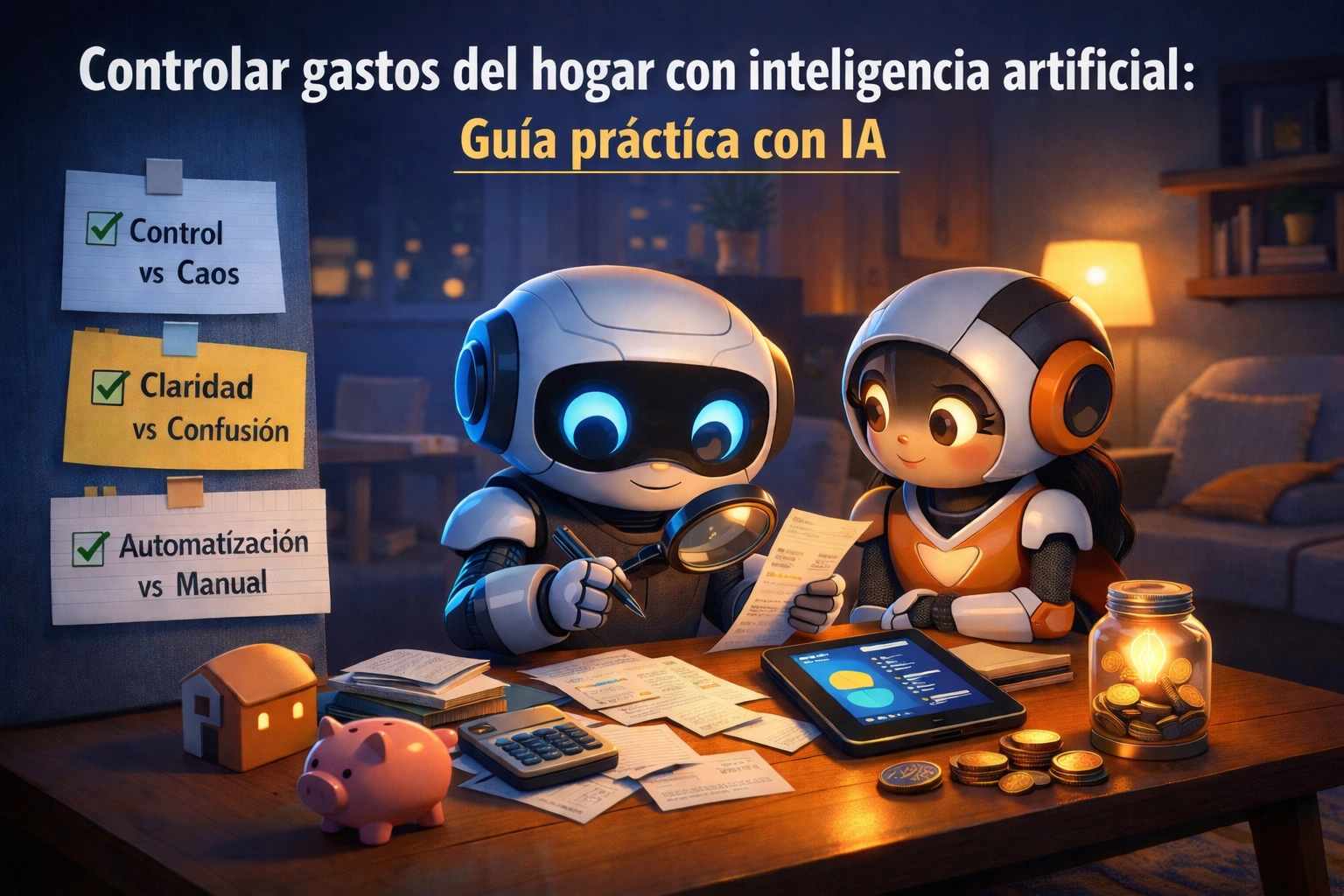 Controlar gastos del hogar con inteligencia artificial