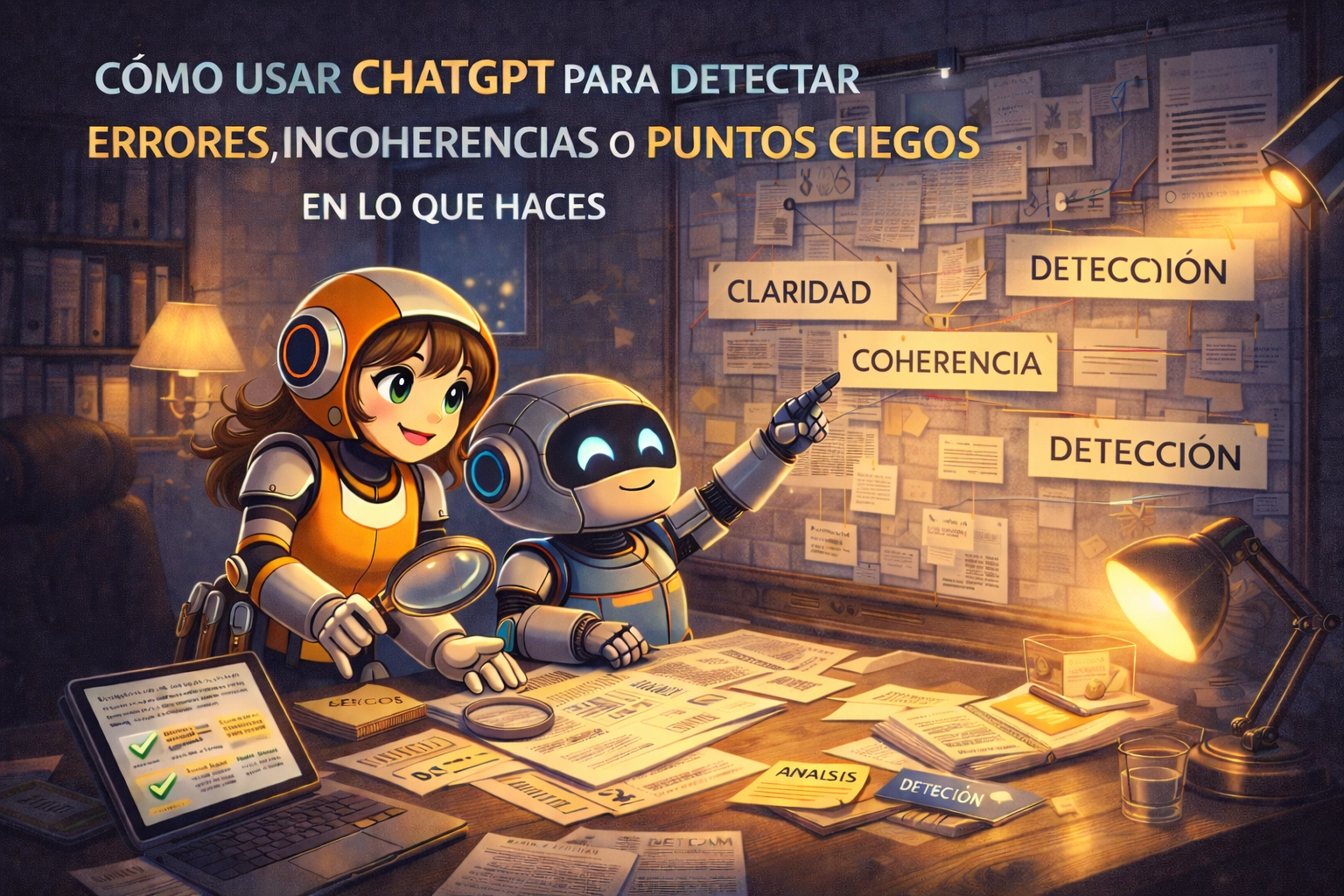 Cómo usar ChatGPT para detectar errores, incoherencias o puntos ciegos en lo que haces