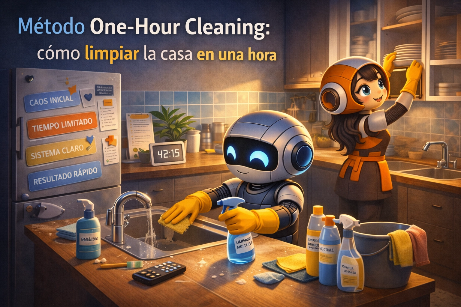 Método One-Hour Cleaning: cómo limpiar la casa en una hora
