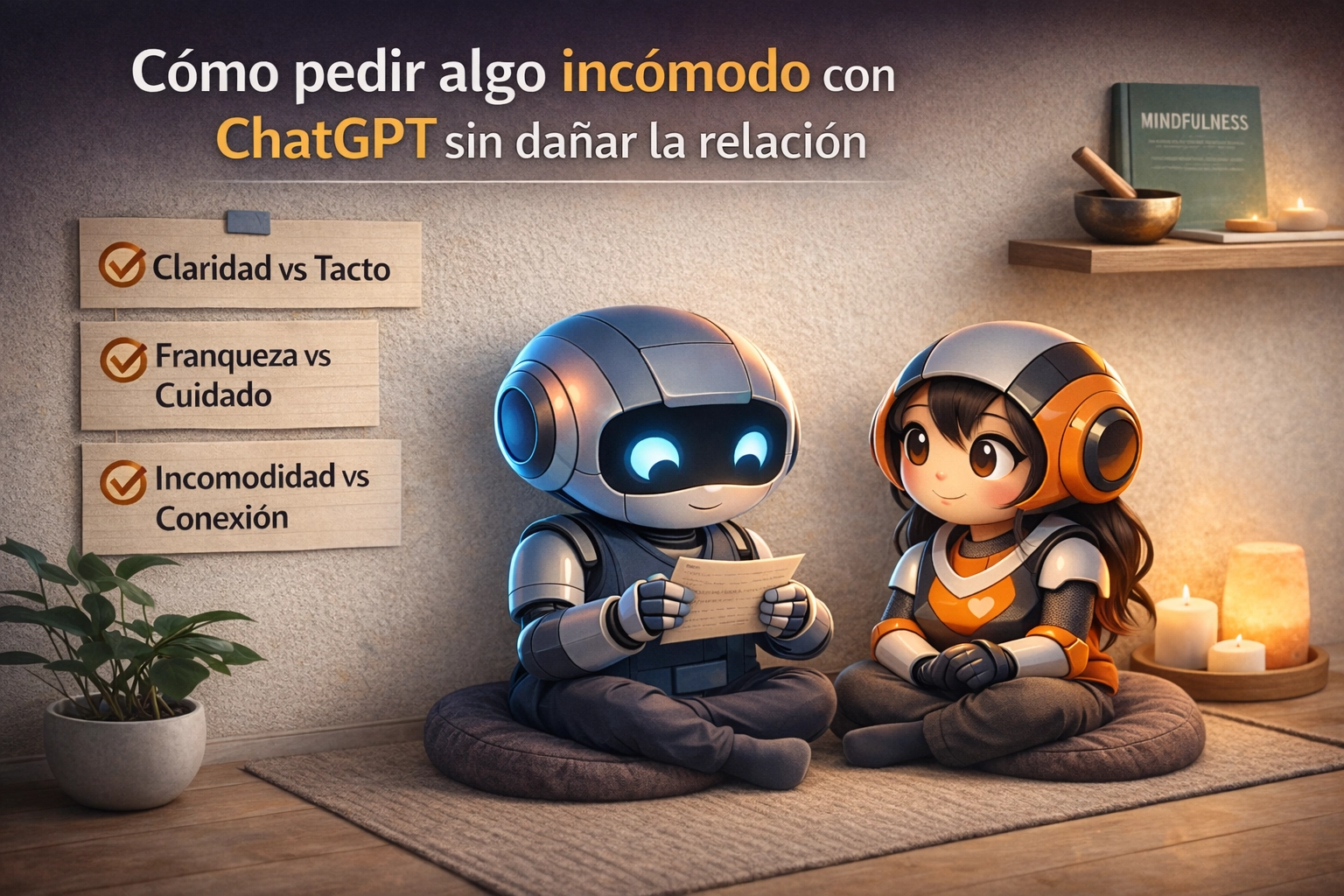 Cómo pedir algo incómodo con ChatGPT sin dañar la relación