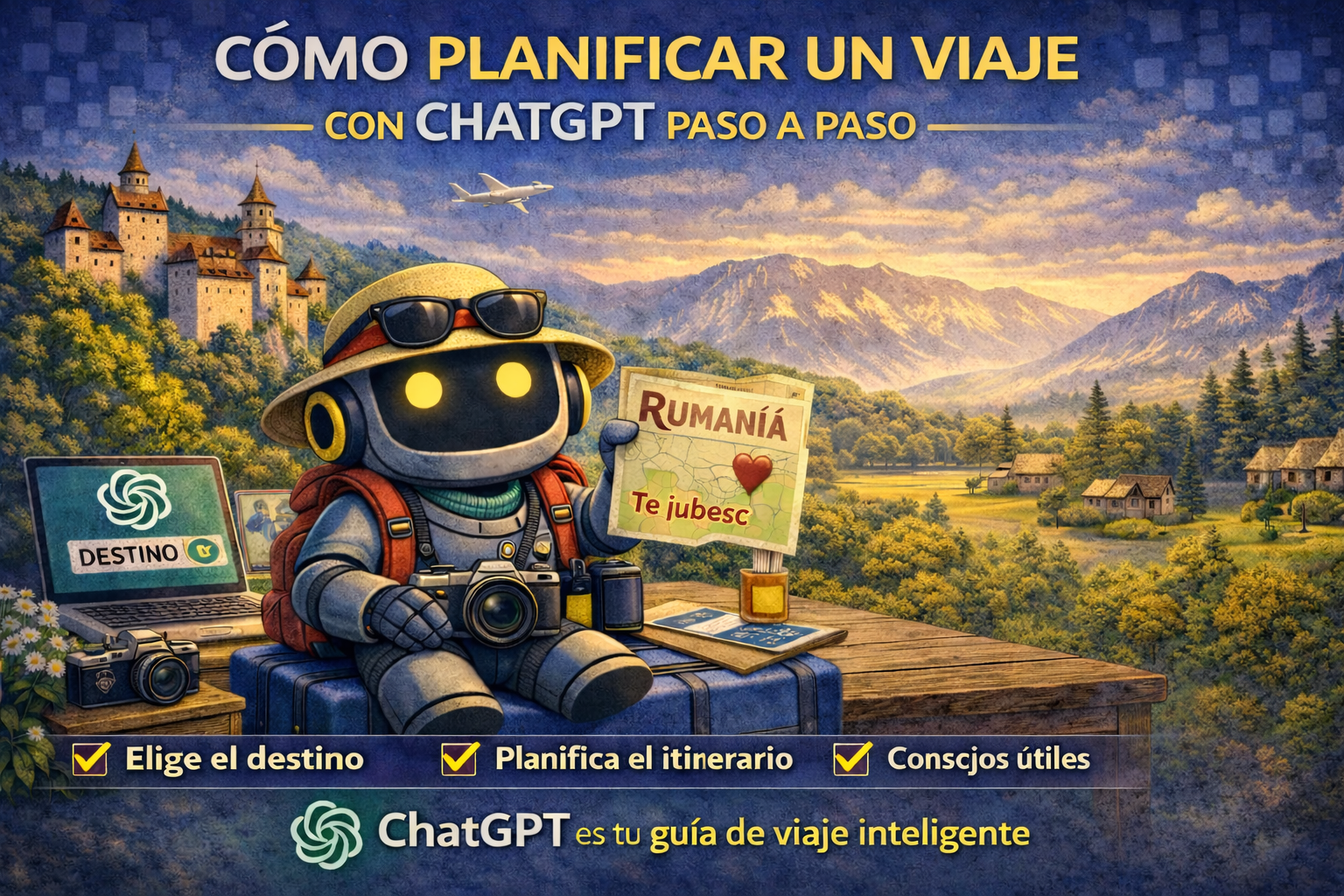 Sistema de planificación de viajes con ChatGPT y rutas detalladas