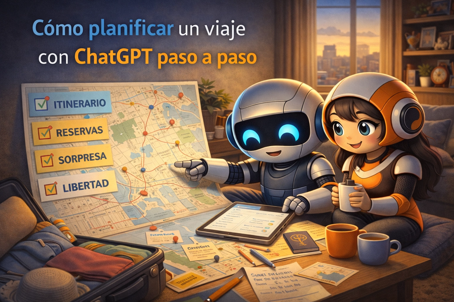Cómo planificar un viaje con ChatGPT paso a paso